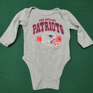 New England Patriots onesie. EUC.